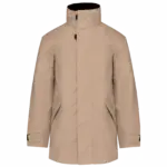 Gewatteerde parka, beige — productfoto 14
