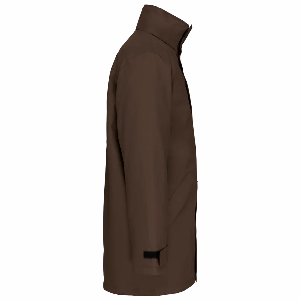PS_K677-S_CHOCOLATE - Hidalgo Gewatteerde parka, chocolate — productfoto 7