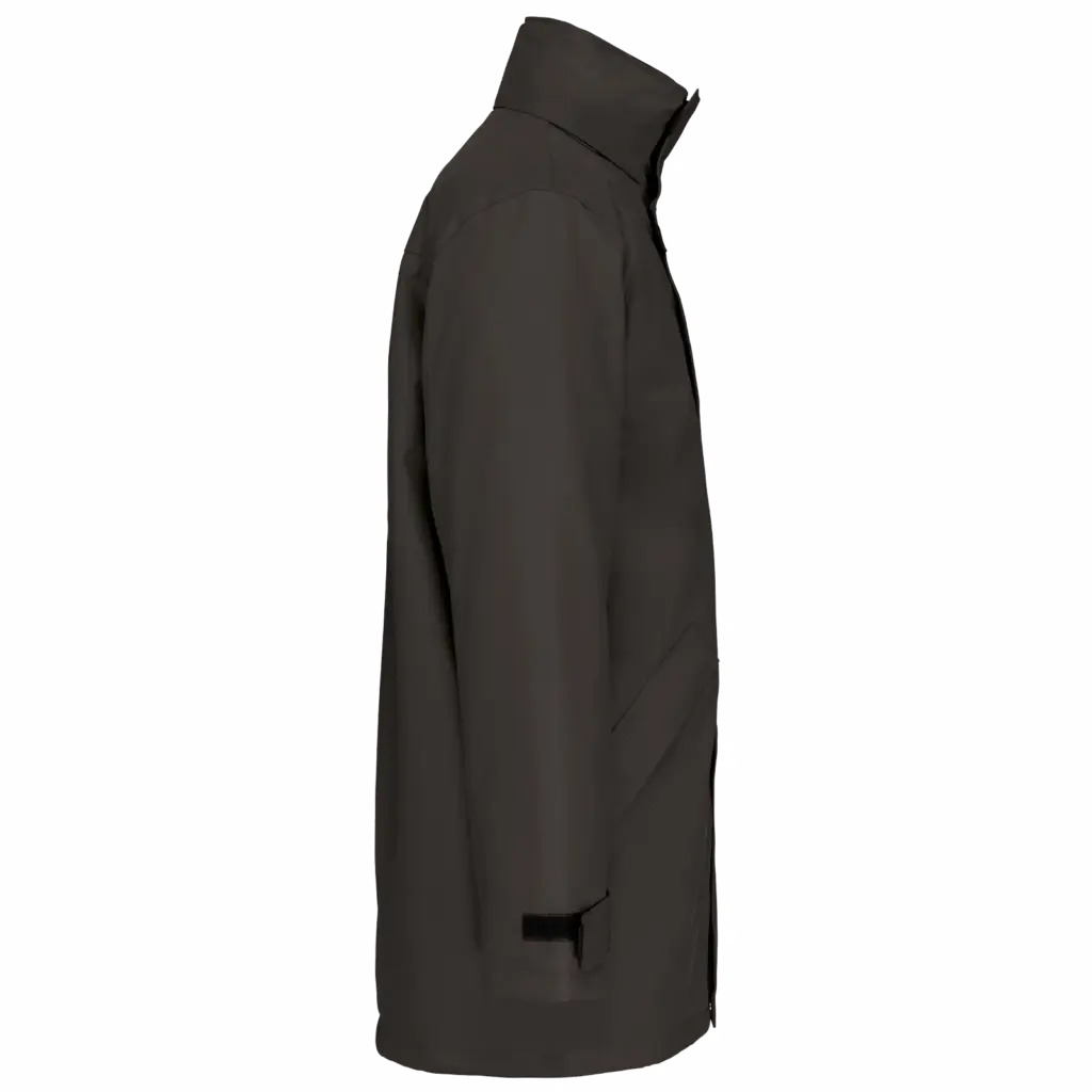 PS_K677-S_DARKGREY - Hidalgo Gewatteerde parka, dark grey — productfoto 9
