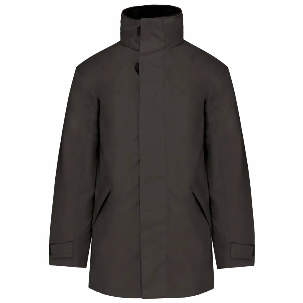 Gewatteerde parka, dark grey — productfoto 18