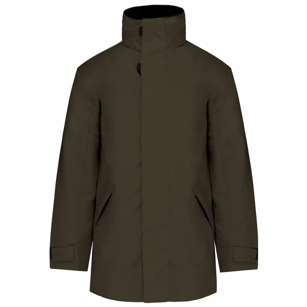 Gewatteerde parka, deep khaki — productfoto 19