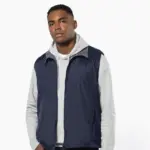 Met fleece gevoerde bodywarmer unisex