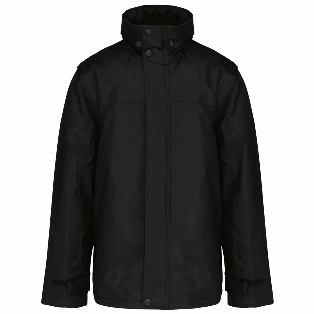 Arbeitsjacke K693 bedrucken abnehmbare Ärmel wattiert S-3XL — Produktfoto 6