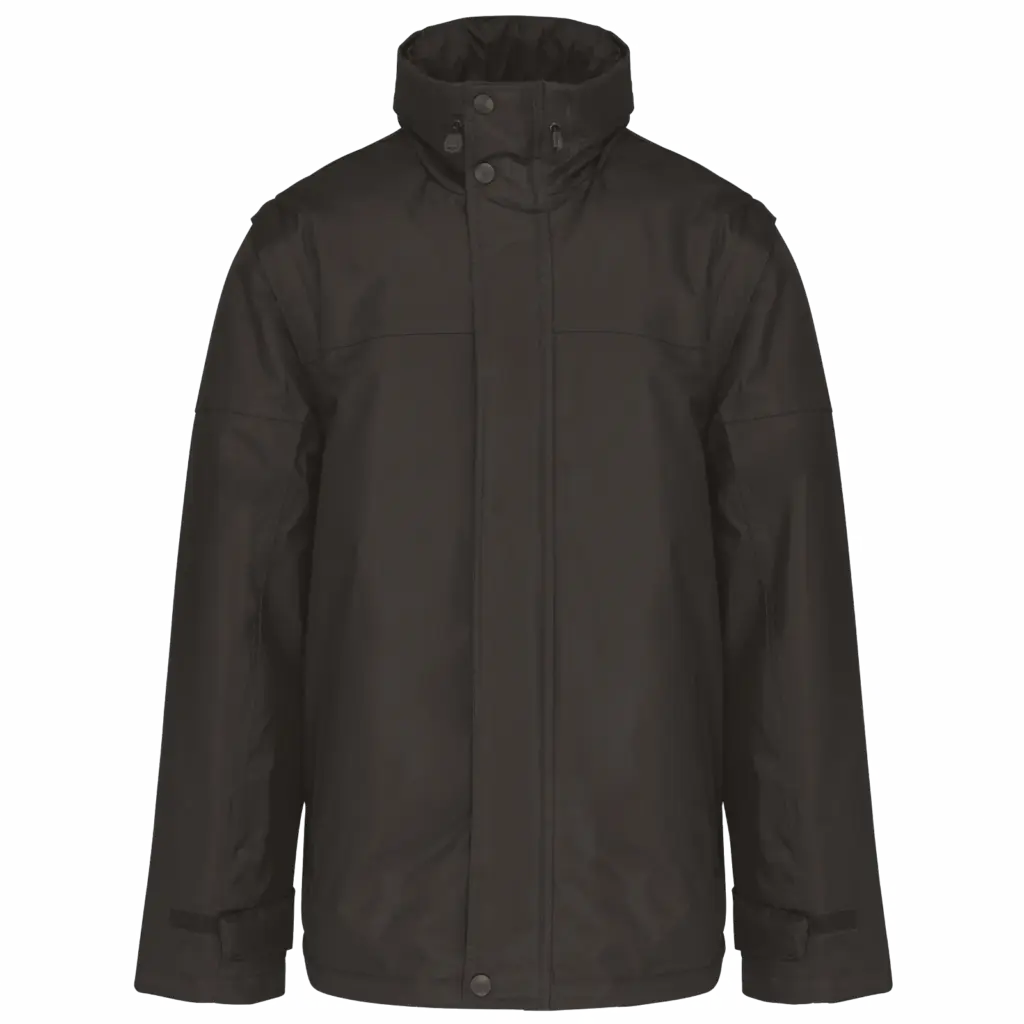 Arbeitsjacke K693 bedrucken abnehmbare Ärmel wattiert S-3XL — Produktfoto 7