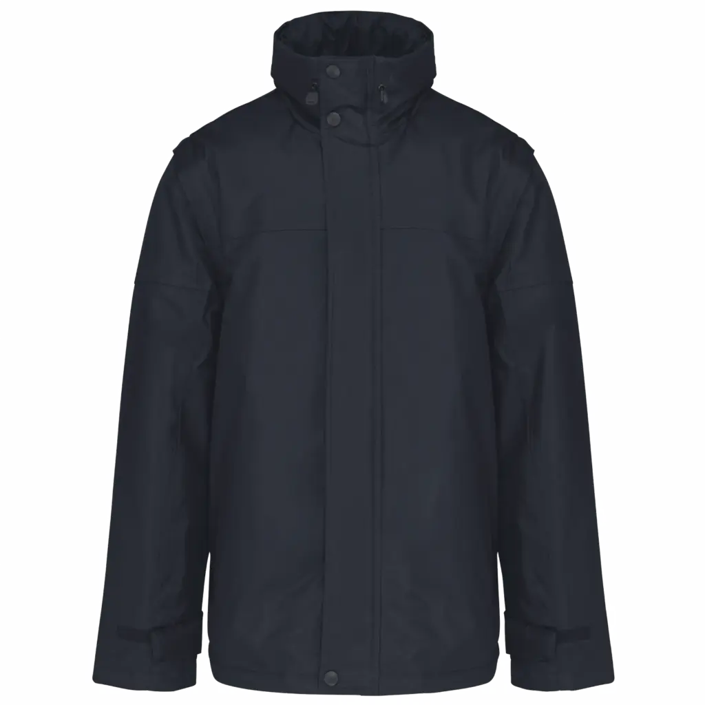 Arbeitsjacke K693 bedrucken abnehmbare Ärmel wattiert S-3XL — Produktfoto 8