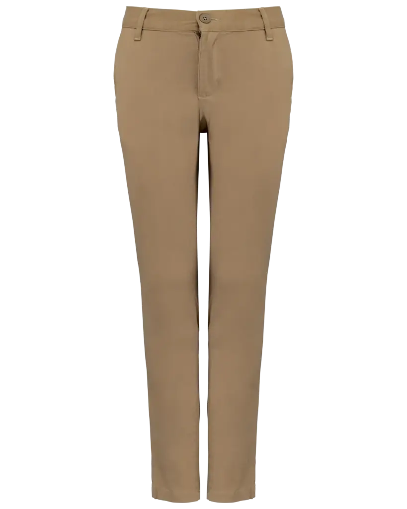 Chinobroek voor jongens, camel — productfoto 5