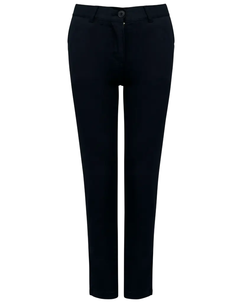 Chinobroek voor jongens, dark navy — productfoto 7
