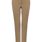 Chinobroek voor meisjes, camel — productfoto 6