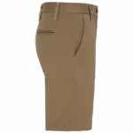 Chinobermuda voor meisjes, camel — productfoto 2