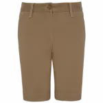Chinobermuda voor meisjes, camel — productfoto 10