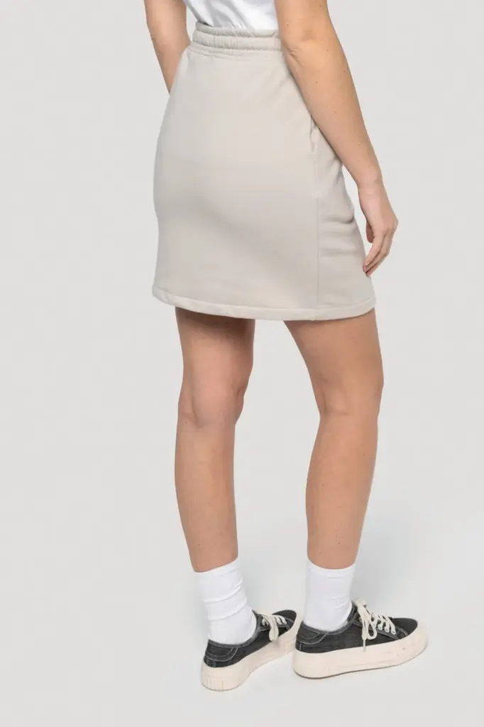 K7020-2_2025 - Hidalgo-werbeartikel Ecologische dames fleece rok — productfoto 2