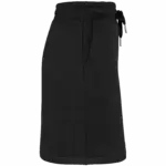 Ecologische dames fleece rok, black — productfoto 5