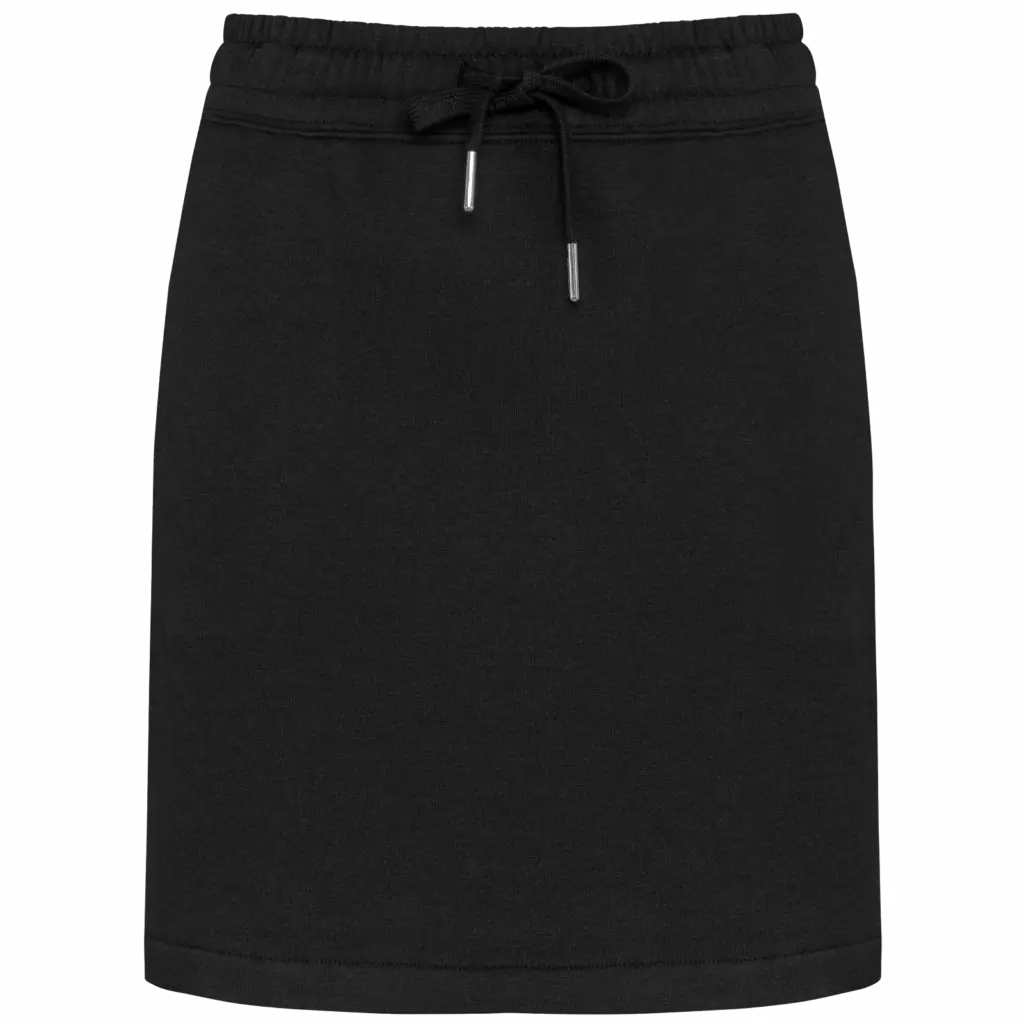 Ecologische dames fleece rok, black — productfoto 6