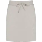 Ecologische dames fleece rok, clay — productfoto 7
