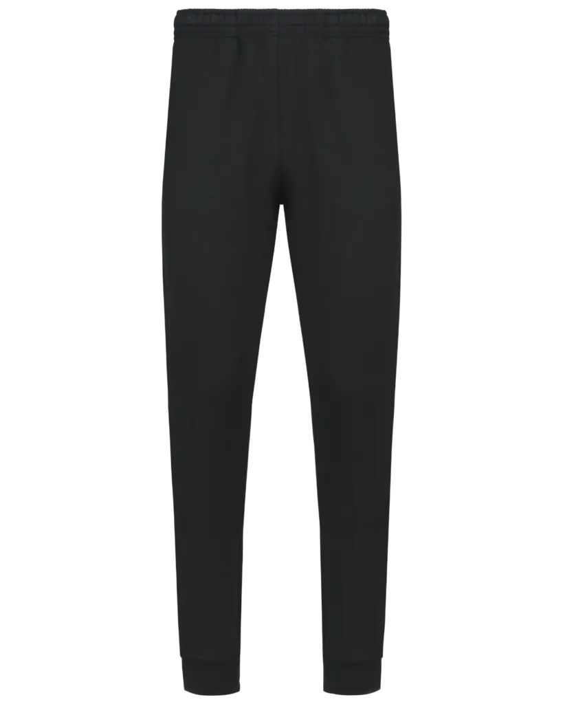 Fleece joggingbroek uniseks, black — productfoto 6