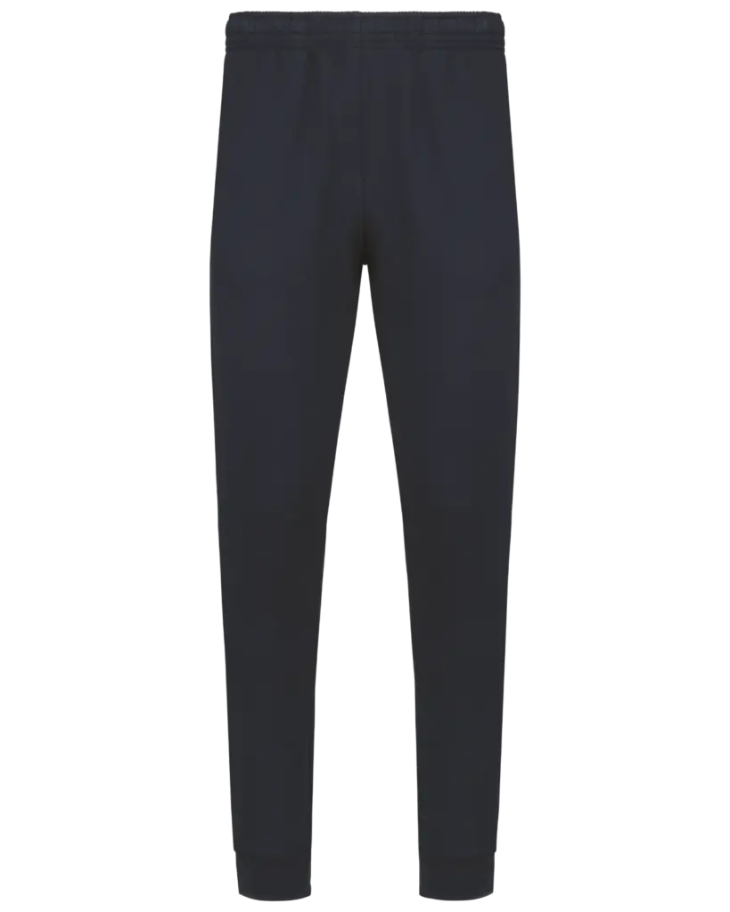 Fleece joggingbroek uniseks, navy — productfoto 8