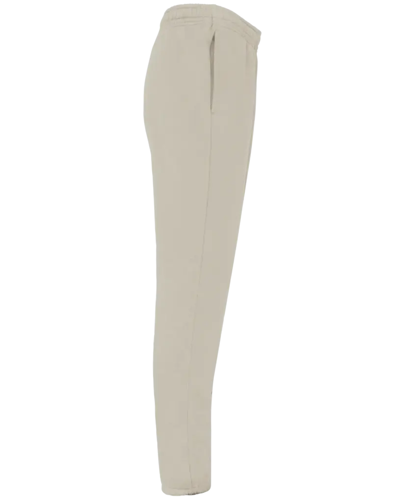 PS_K7025-S_CLAY - Hidalgo-werbeartikel Ecologische fleece joggingbroek voor heren, clay — productfoto 6