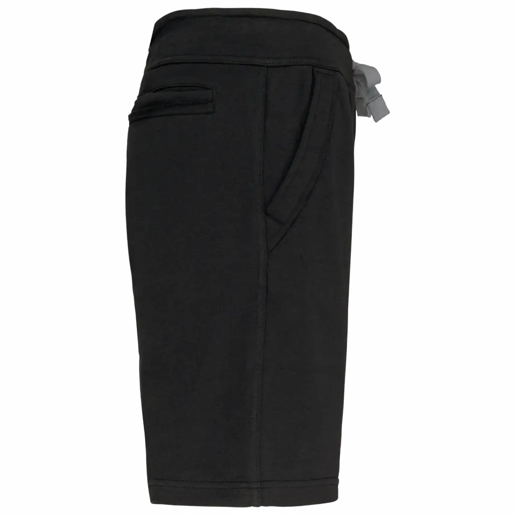 Bermuda short French terry, black — productfoto 4