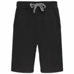 Bermuda short French terry, black — productfoto 5