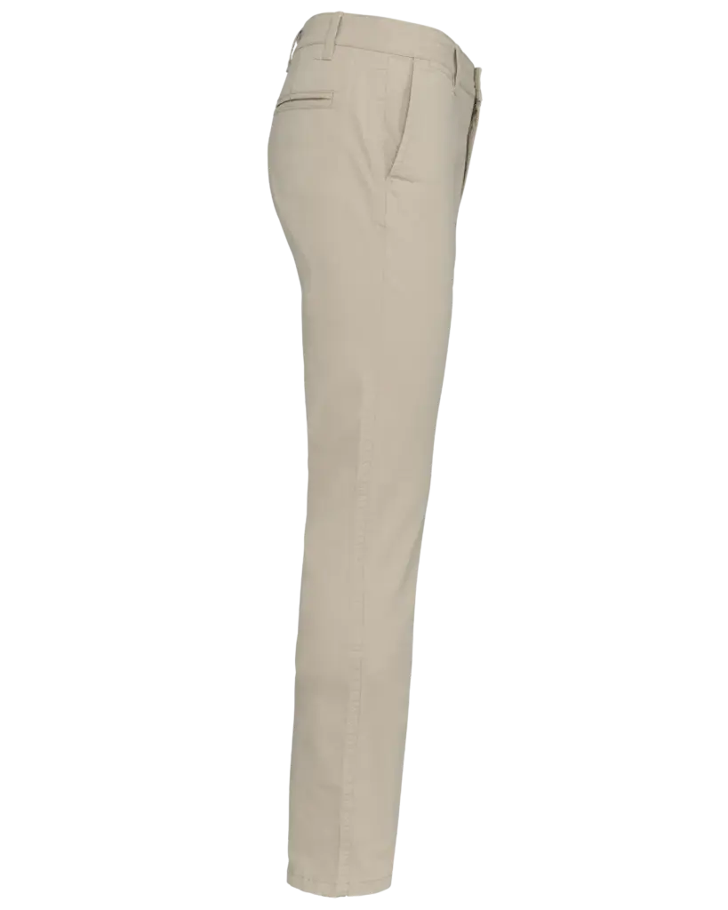Herenchinobroek, beige — productfoto 5