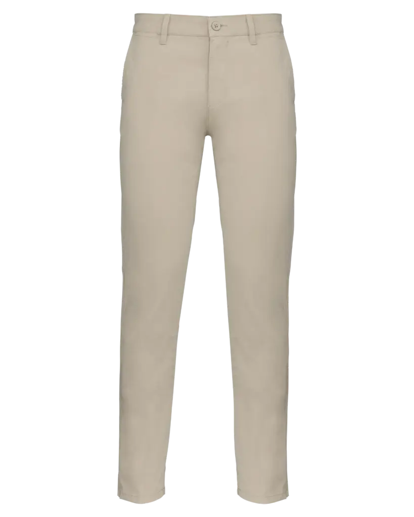 Herenchinobroek, beige — productfoto 6