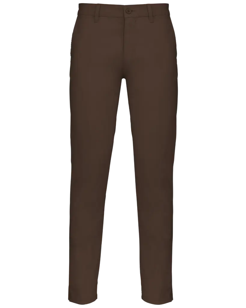 Herenchinobroek, chocolate — productfoto 9