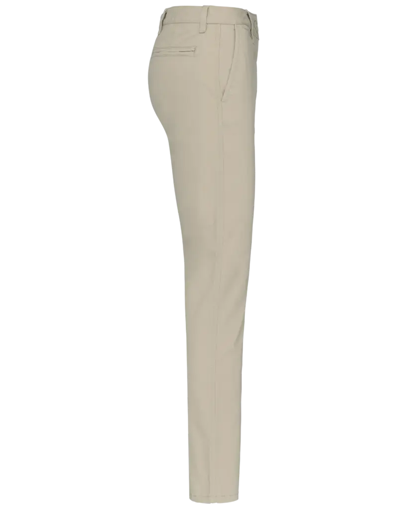PS_K741-S_BEIGE - Hidalgo-werbeartikel Dameschinobroek, beige — productfoto 5