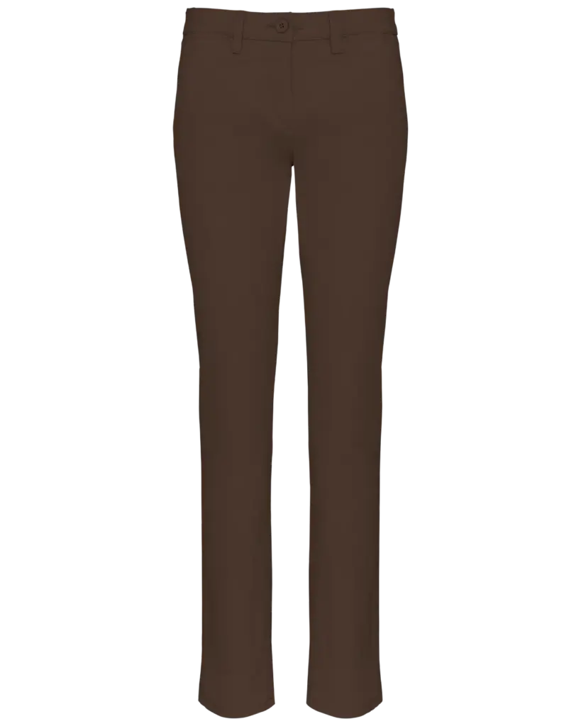 Dameschinobroek, chocolate — productfoto 9