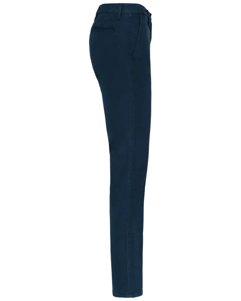 PS_K741-S_DARKNAVY - Hidalgo-werbeartikel Dameschinobroek, dark navy — productfoto 10
