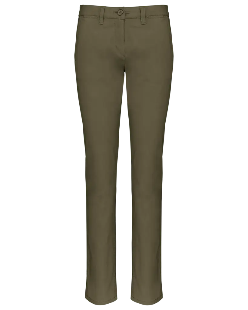 Dameschinobroek, light khaki — productfoto 15