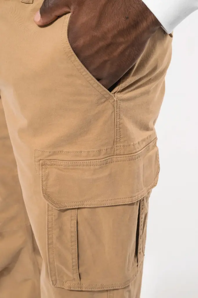 K744-5_2026 - Hidalgo-werbeartikel Herenbroek met diverse zakken — productfoto 4
