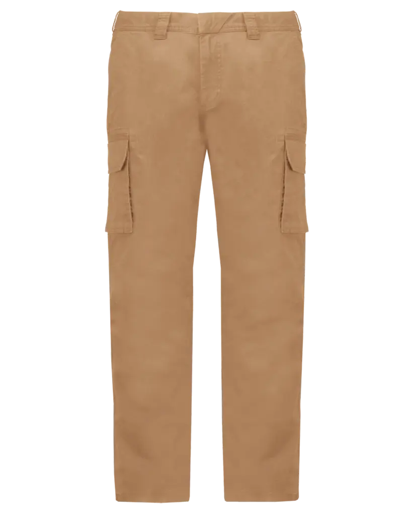 Herenbroek met diverse zakken, camel — productfoto 7