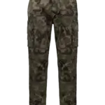 Herenbroek met diverse zakken, olive camouflage — productfoto 10