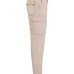Lichte herenbroek multizakken, beige — productfoto 5
