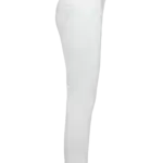 Enkelhoge broek voor dames, white — productfoto 3