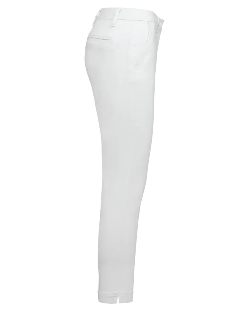 PS_K749-S_WHITE - Hidalgo-werbeartikel Enkelhoge broek voor dames, white — productfoto 3
