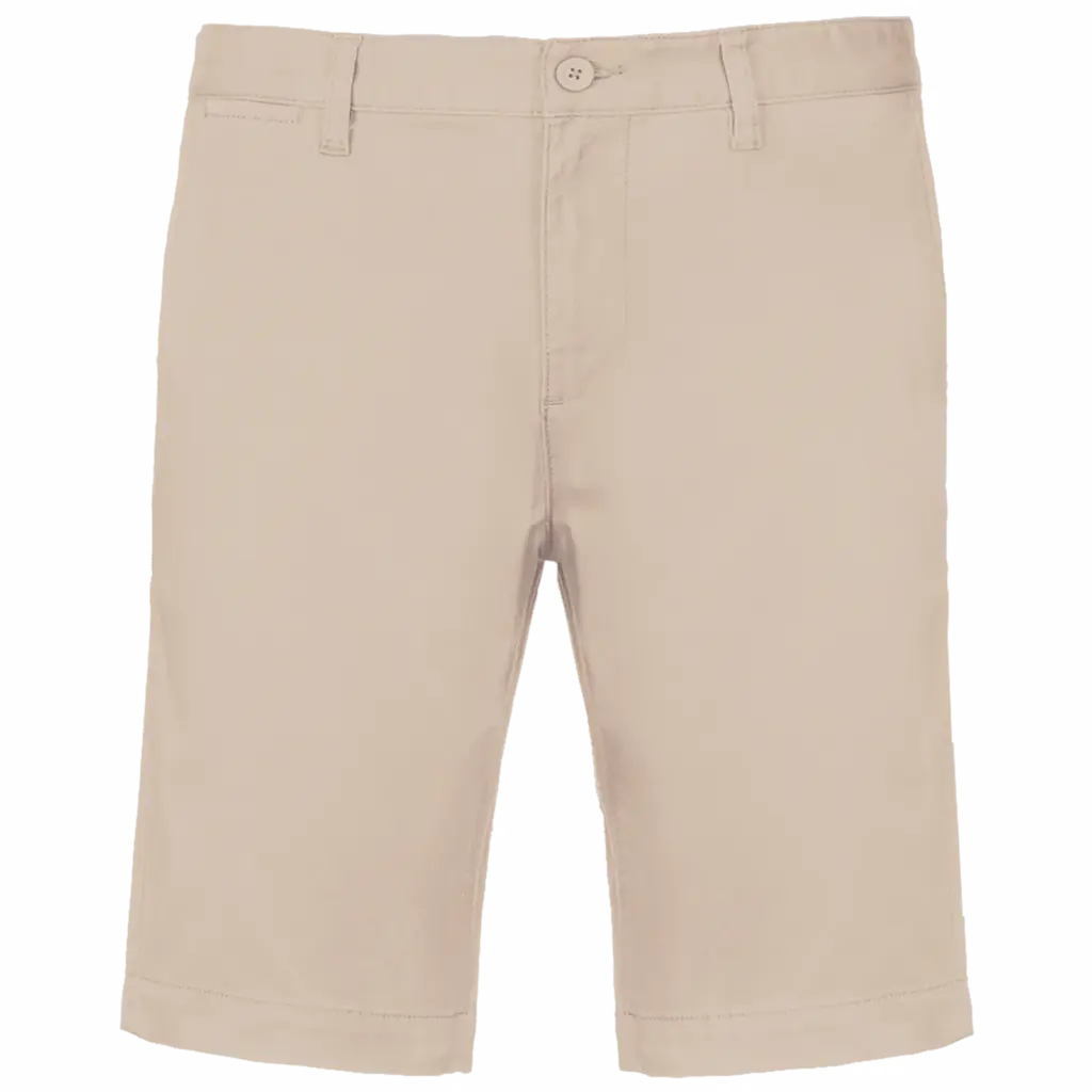 Heren chino bermudashorts, beige — productfoto 6
