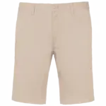 Heren chino bermudashorts, beige — productfoto 6