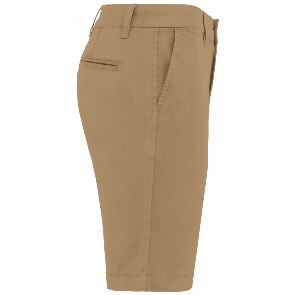 Heren chino bermudashorts, camel — productfoto 7