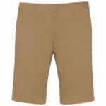 Heren chino bermudashorts, camel — productfoto 8
