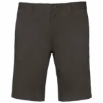 Heren chino bermudashorts, dark grey — productfoto 10