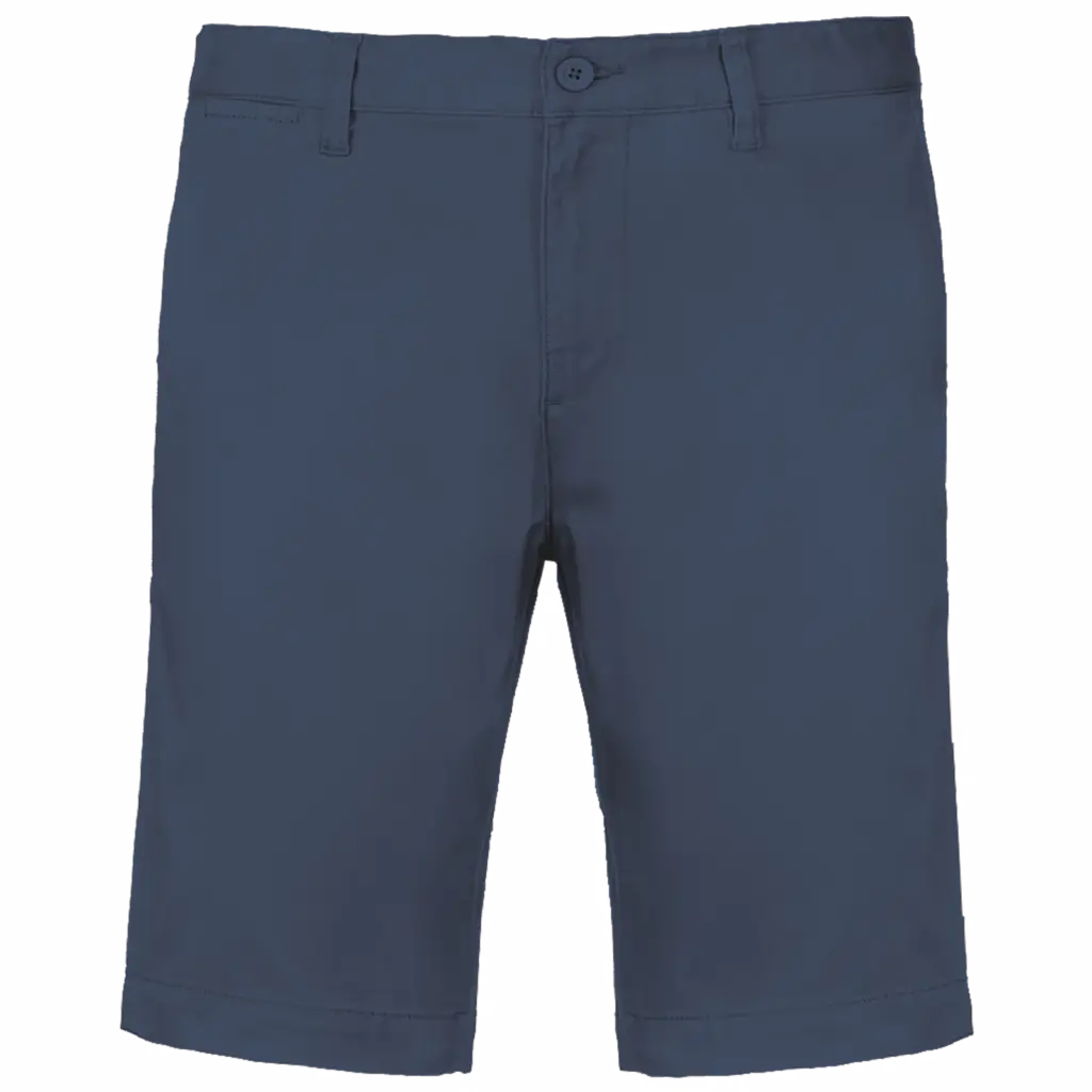 Heren chino bermudashorts, deep blue — productfoto 12