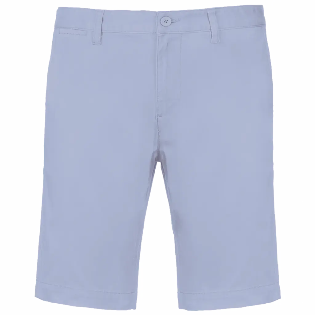Heren chino bermudashorts, kentucky blue — productfoto 14