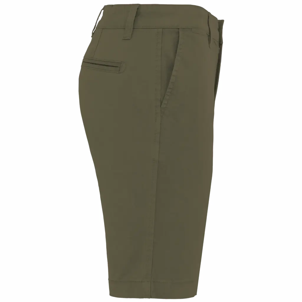 Heren chino bermudashorts, light khaki — productfoto 14