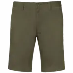 Heren chino bermudashorts, light khaki — productfoto 15