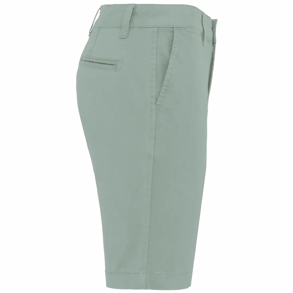 Heren chino bermudashorts, sage — productfoto 15