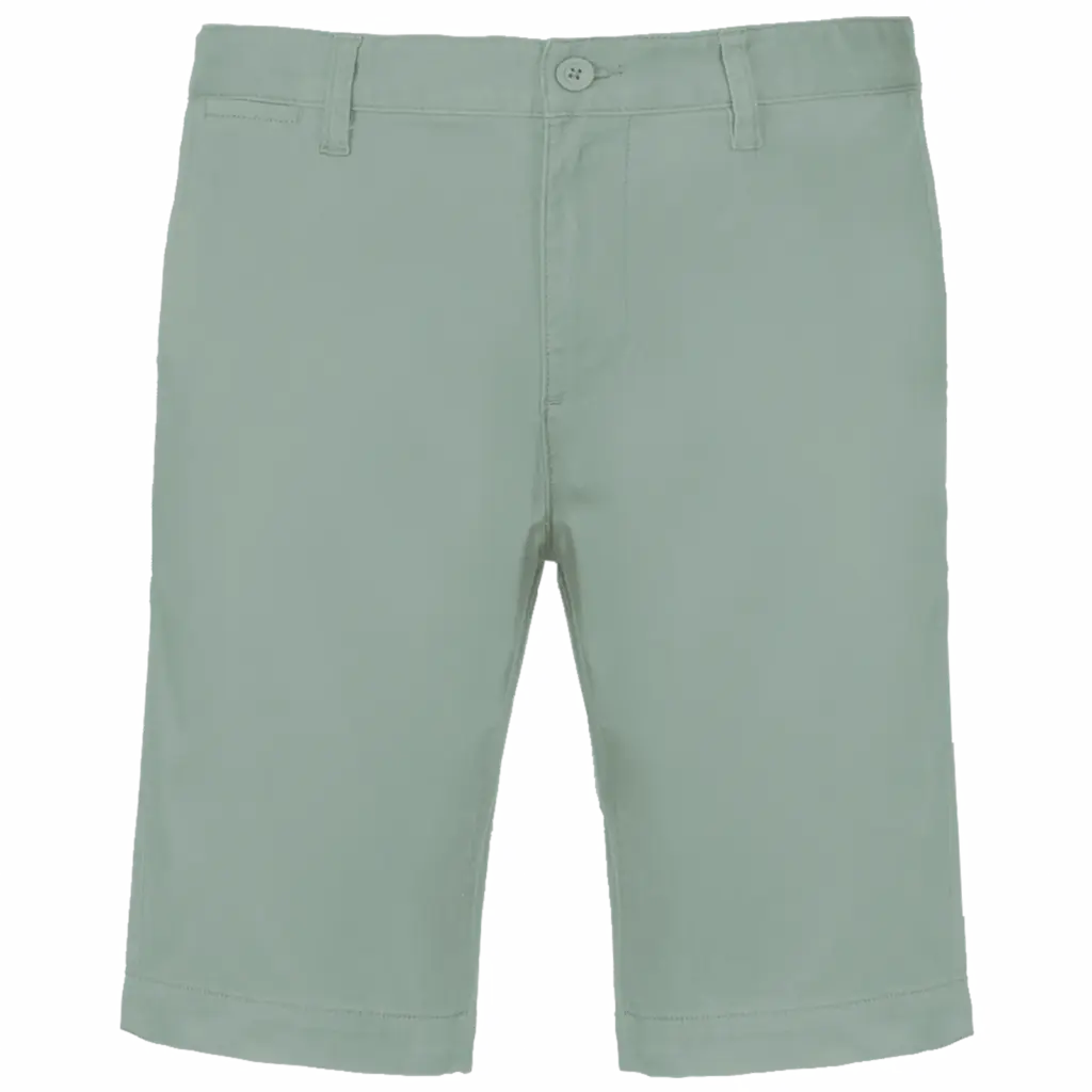 Heren chino bermudashorts, sage — productfoto 16