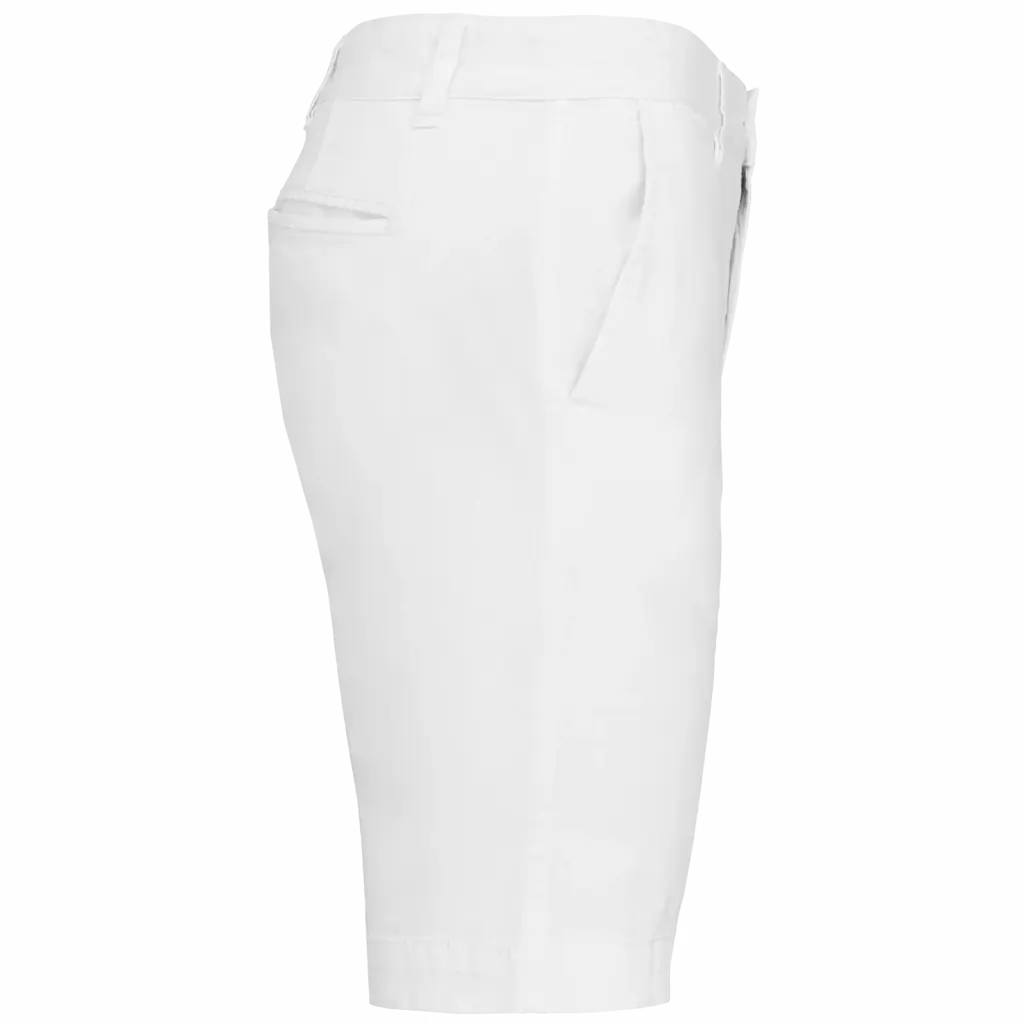 Heren chino bermudashorts, white — productfoto 16