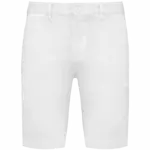 Heren chino bermudashorts, white — productfoto 17