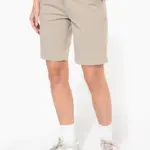 Dames chino bermudashorts